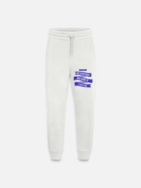 Surely Not Everybody What Kung Fu Fighting - Jogging Pants - made by SPREAD - OFF WHITE