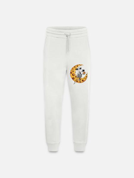 The Mouse Love Cheese - Jogging Pants - made by SPREAD - OFF WHITE