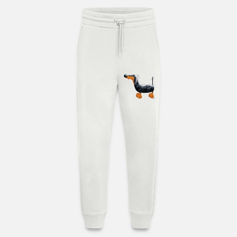 Da steht ein Dackel - Jogginghose - made by SPREAD - OFF WHITE