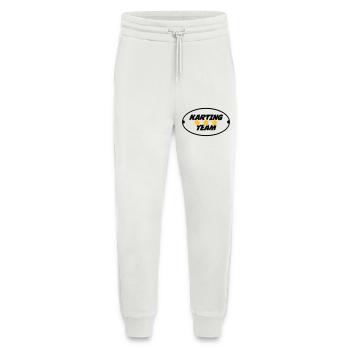 Go-Kart / Karting / Kart / Fahrer - Jogginghose - made by SPREAD - OFF WHITE - Vorne