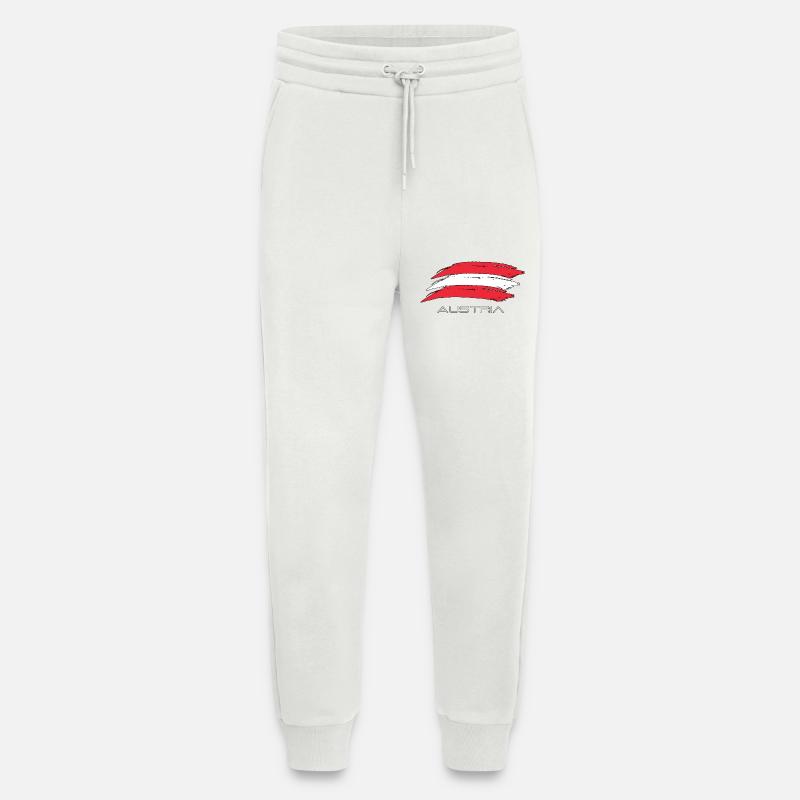 austria - Jogging Pants - made by SPREAD  - OFF WHITE