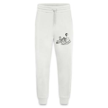 Happy Birthday motif, Congratulations - Jogging Pants - made by SPREAD  - OFF WHITE - Front