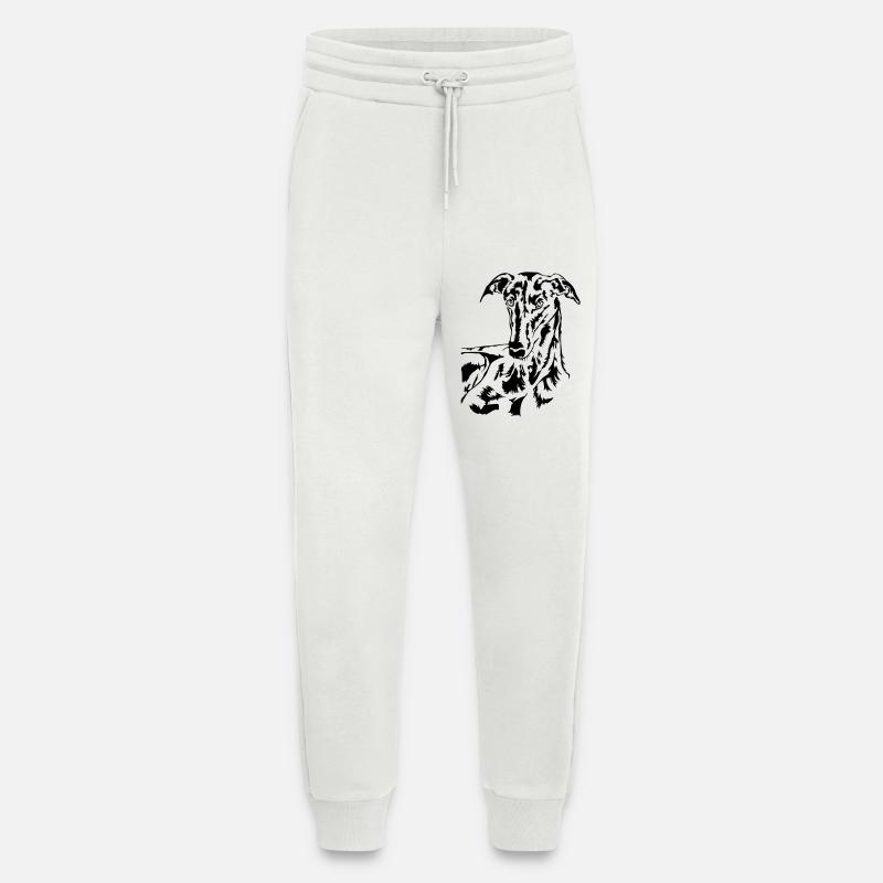 Galgo Kopf - Jogginghose - made by SPREAD - OFF WHITE