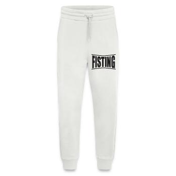 Fisting Fister zum Faust-T-Shirt-Designtext - Jogginghose - made by SPREAD - OFF WHITE - Vorne