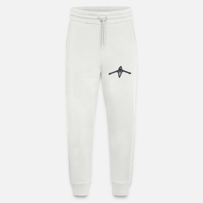 Gehäkelter Ruderer - Jogginghose - made by SPREAD - OFF WHITE