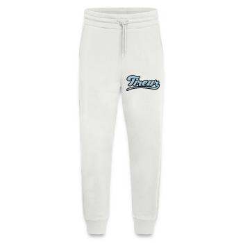 Tireur pétanque flex - Pantalon de jogging bio décontracté fabriqué en UE - OFF WHITE - Devant