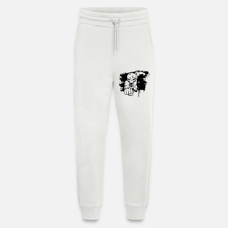 A dead superhero graffiti - Jogging Pants - made by SPREAD  - OFF WHITE