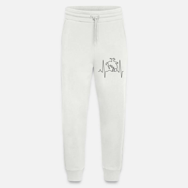 Rodeo Reiter Druckdesign - Jogginghose - made by SPREAD - OFF WHITE
