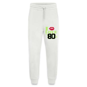 I love the 80s - Jogging Pants - made by SPREAD  - OFF WHITE - Front