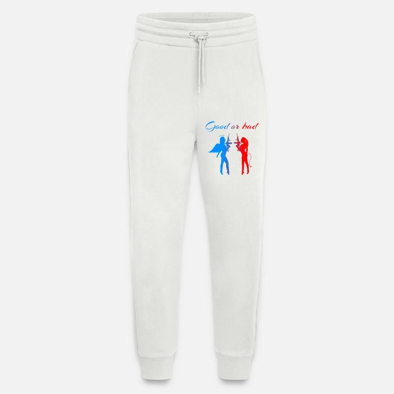 Angel Devil - Jogging Pants - made by SPREAD  - OFF WHITE