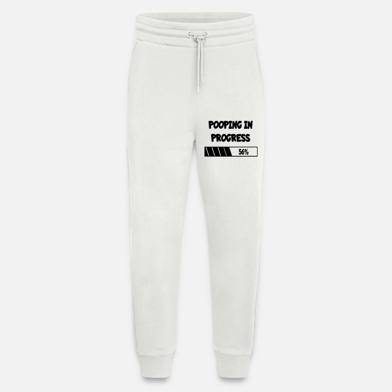 im Werden, Fortschritt * - Jogginghose - made by SPREAD - OFF WHITE