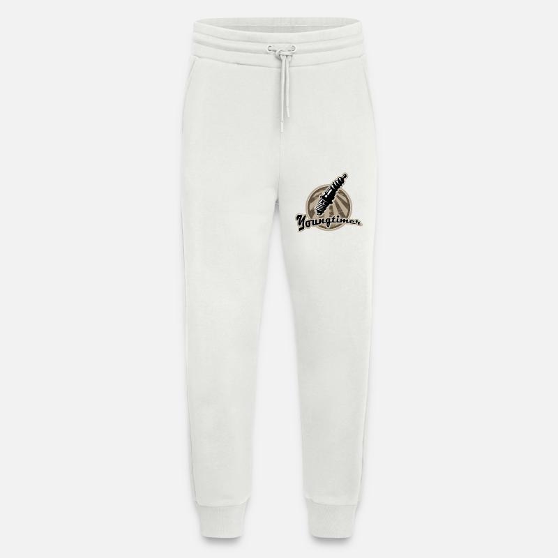 Youngtimer Zuendkerze Retro - Jogginghose - made by SPREAD - OFF WHITE