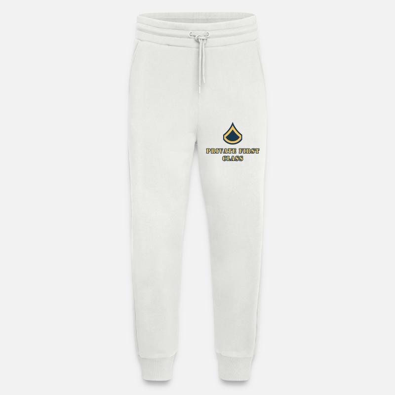 Private First Class - Jogging Pants - made by SPREAD  - OFF WHITE
