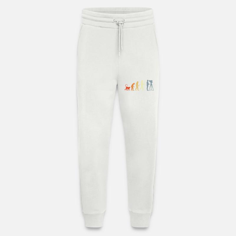 Cameraman evolution - Jogging Pants - made by SPREAD  - OFF WHITE