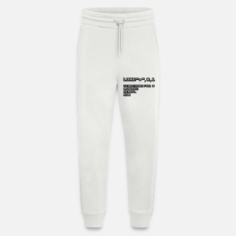 Retro Computing and 8-Bit Nostalgia - Jogging Pants - made by SPREAD  - OFF WHITE