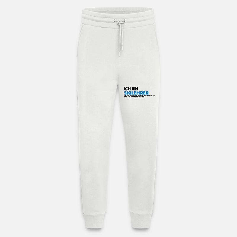 Skilehrer Blau Textur - Jogginghose - made by SPREAD - OFF WHITE