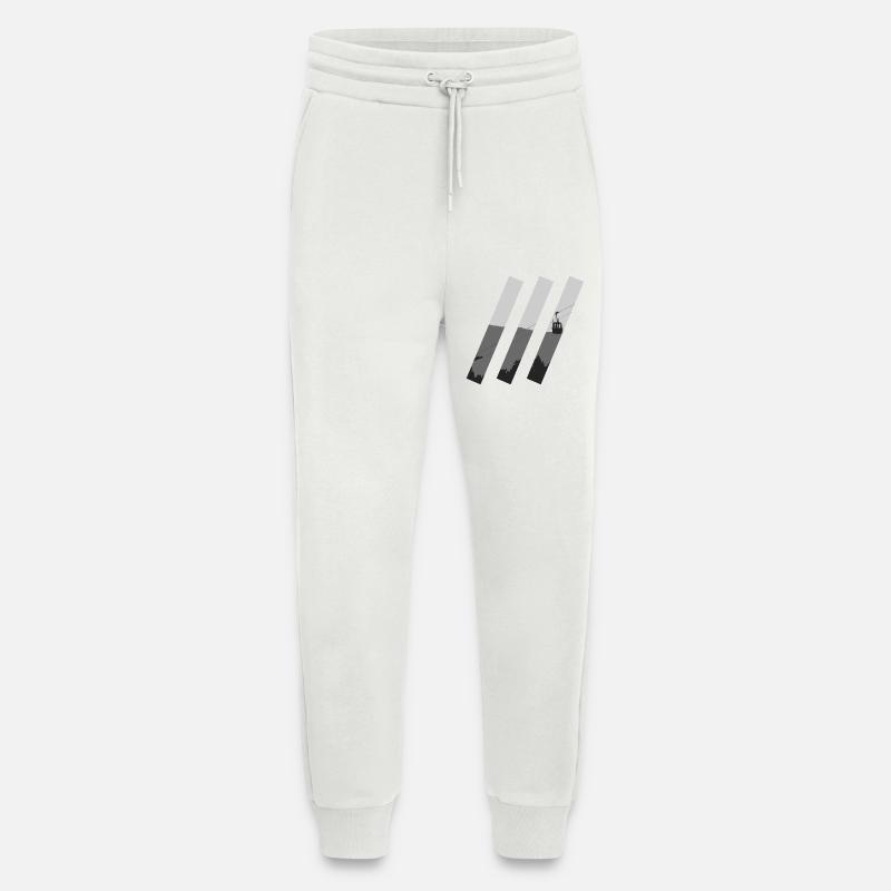 Gondel Schrägstriche - Jogginghose - made by SPREAD - OFF WHITE