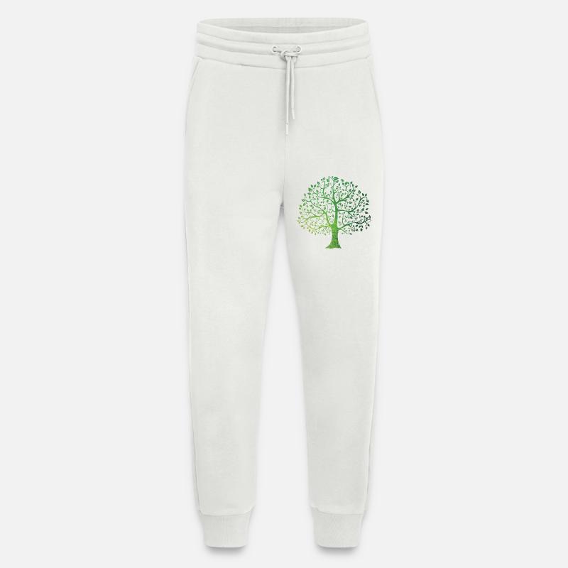 Nature - Pantalon de jogging bio décontracté fabriqué en UE - OFF WHITE