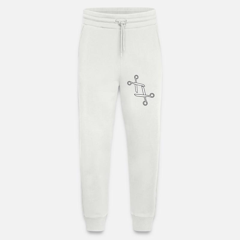 Funny design scissors LGTBQIA+ - Jogging Pants - made by SPREAD  - OFF WHITE