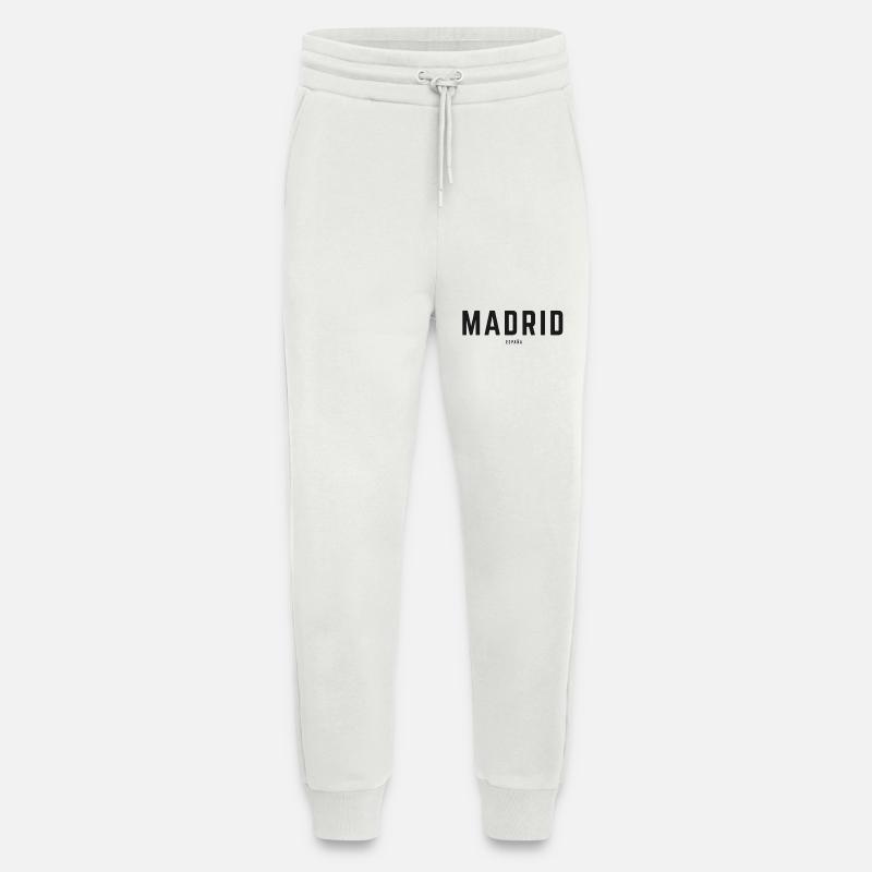 Madrid Spain - Jogginghose - made by SPREAD - OFF WHITE