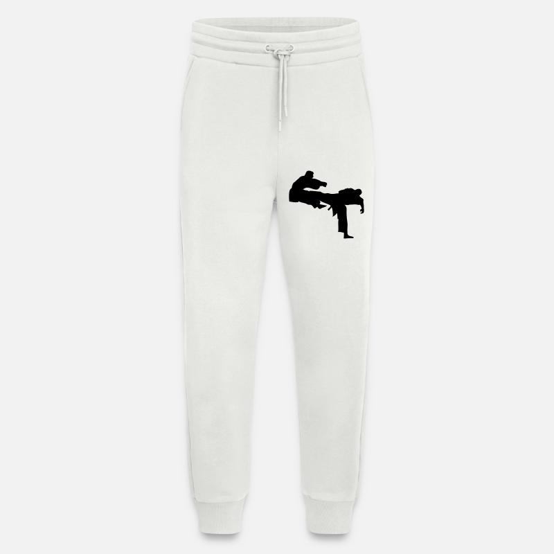 Kick geri kick karate - Jogginghose - made by SPREAD - OFF WHITE