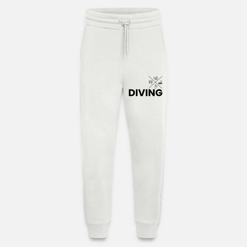 Diving - Jogging Pants - made by SPREAD - OFF WHITE