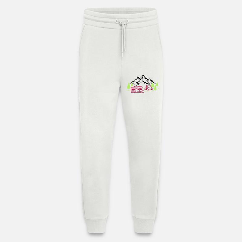 Urlaub in den Bergen - Jogginghose - made by SPREAD - OFF WHITE