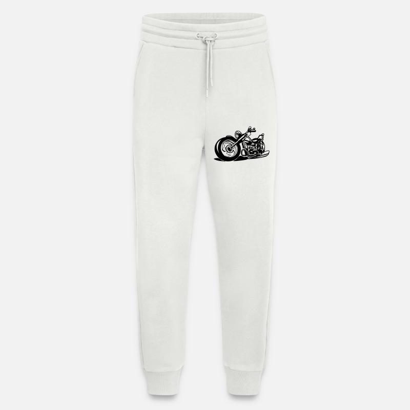 Kultige Chopper Silhouette - Jogginghose - made by SPREAD - OFF WHITE