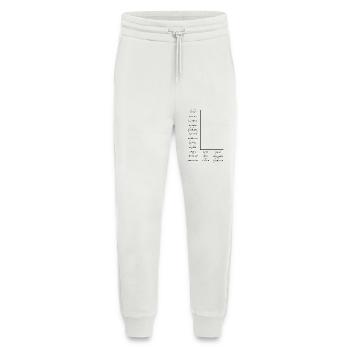 Liebe Auf Vielen Verschiedenen Sprachen - Jogginghose - made by SPREAD - OFF WHITE - Vorne