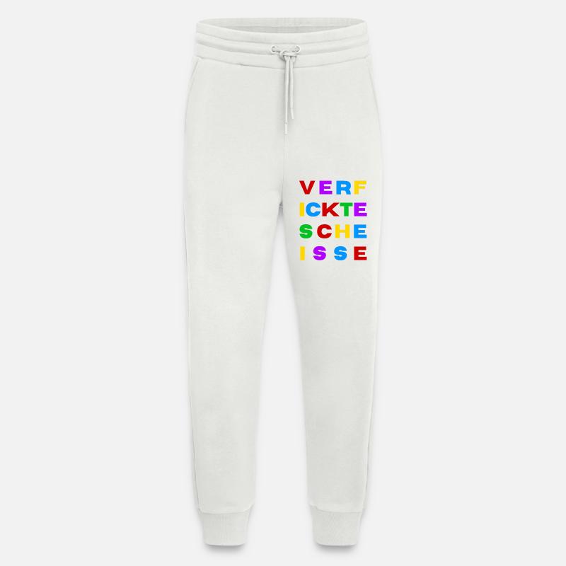 Verfickte Scheiße bunt - Jogginghose - made by SPREAD - OFF WHITE