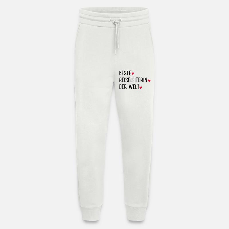 beste reiseleiterin - Jogginghose - made by SPREAD - OFF WHITE