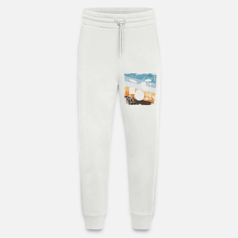 Drummers - Jogging Pants - made by SPREAD  - OFF WHITE