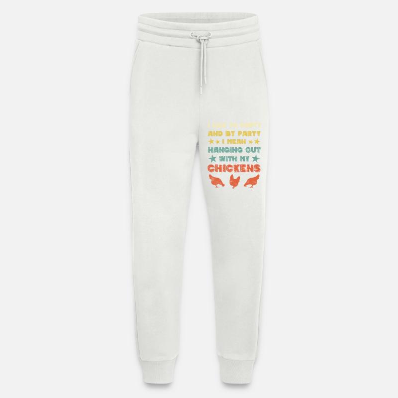 Huhn Hühner - Jogginghose - made by SPREAD - OFF WHITE