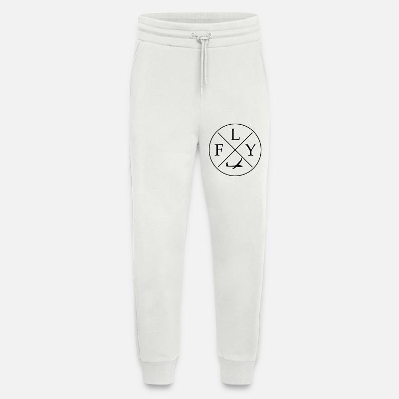 FLY Logo Glider remote control rc - Jogging Pants - made by SPREAD  - OFF WHITE