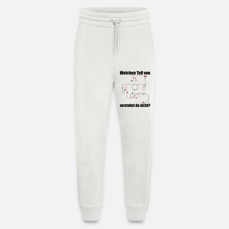 Aresti Symbole Kunstflug Programm Modellpilot - Jogginghose - made by SPREAD - OFF WHITE