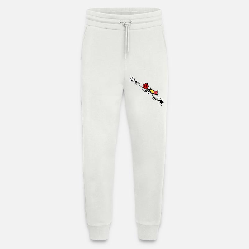 Flying Red Devil Held Keeper - Jogginghose - made by SPREAD - OFF WHITE