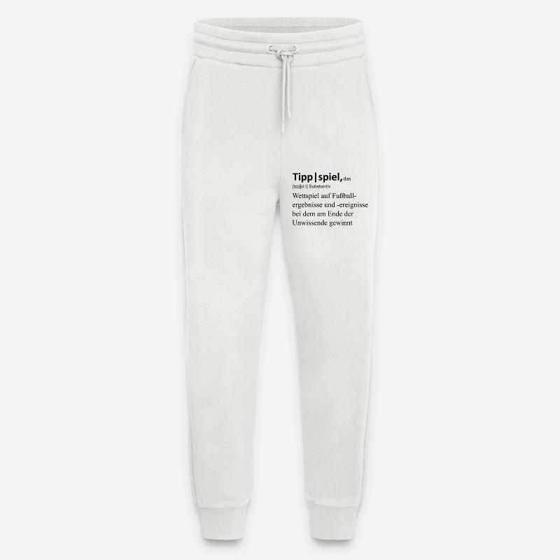 Tippspiel, das - Jogginghose - made by SPREAD - OFF WHITE