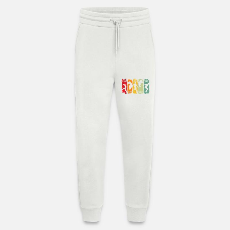 Parkour Freilauf Klettern Sprung Lauf Sprung Sprung Sprung - Jogginghose - made by SPREAD - OFF WHITE