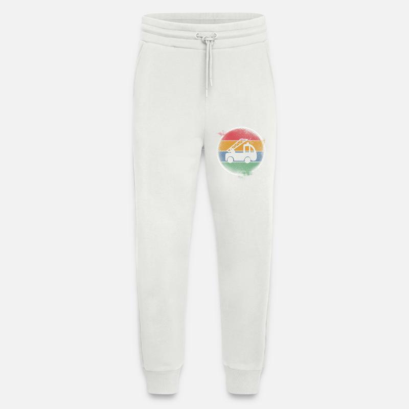 Fire engine - Jogging Pants - made by SPREAD  - OFF WHITE