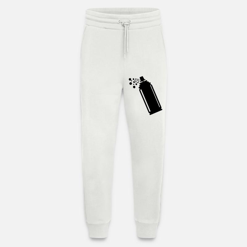Grobkörnige Sprühdose - Jogginghose - made by SPREAD - OFF WHITE