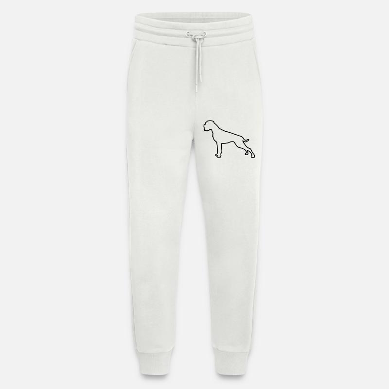 Boxer Umriss - Jogginghose - made by SPREAD - OFF WHITE