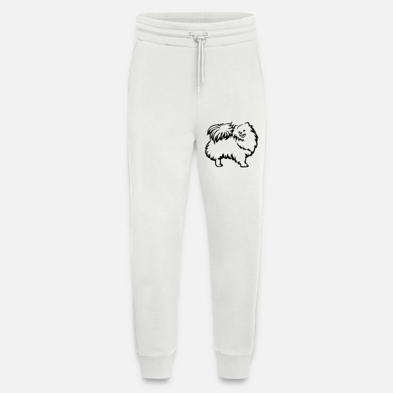 Dwarf spitz - Jogging Pants - made by SPREAD  - OFF WHITE