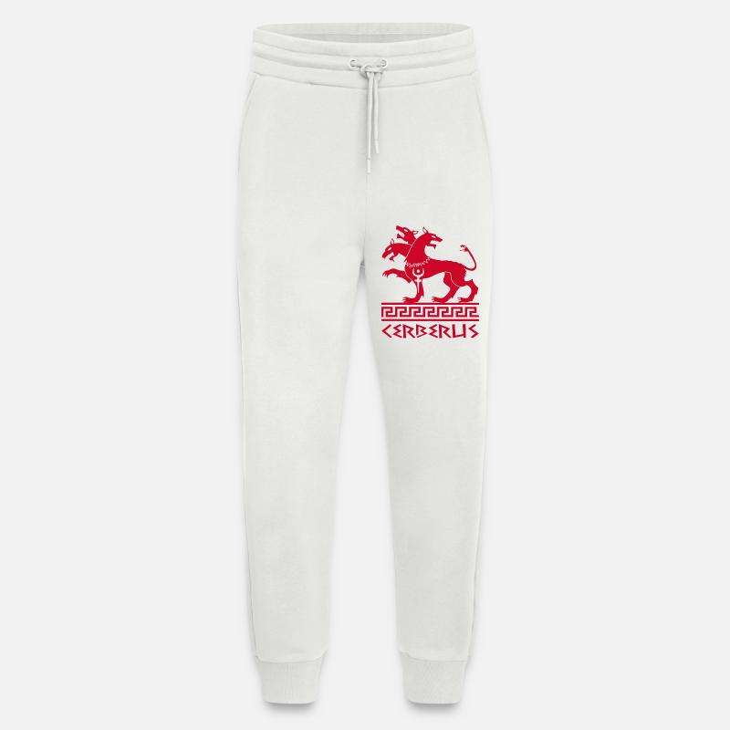 Roter Cerberus-Hund - Jogginghose - made by SPREAD - OFF WHITE