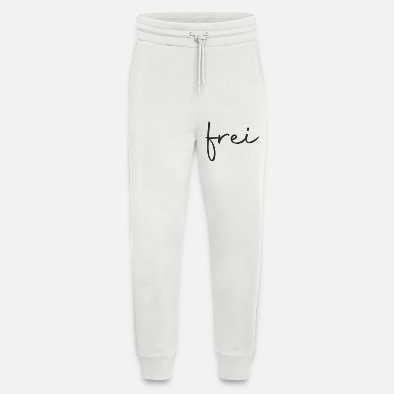 frei - frei sein - Jogginghose - made by SPREAD - OFF WHITE