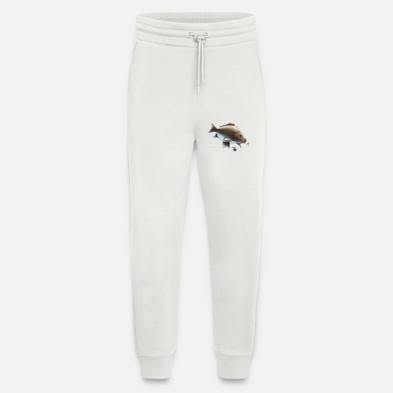 Spiegelkarpfen Ronnie Rig Angeldesign - Jogginghose - made by SPREAD - OFF WHITE