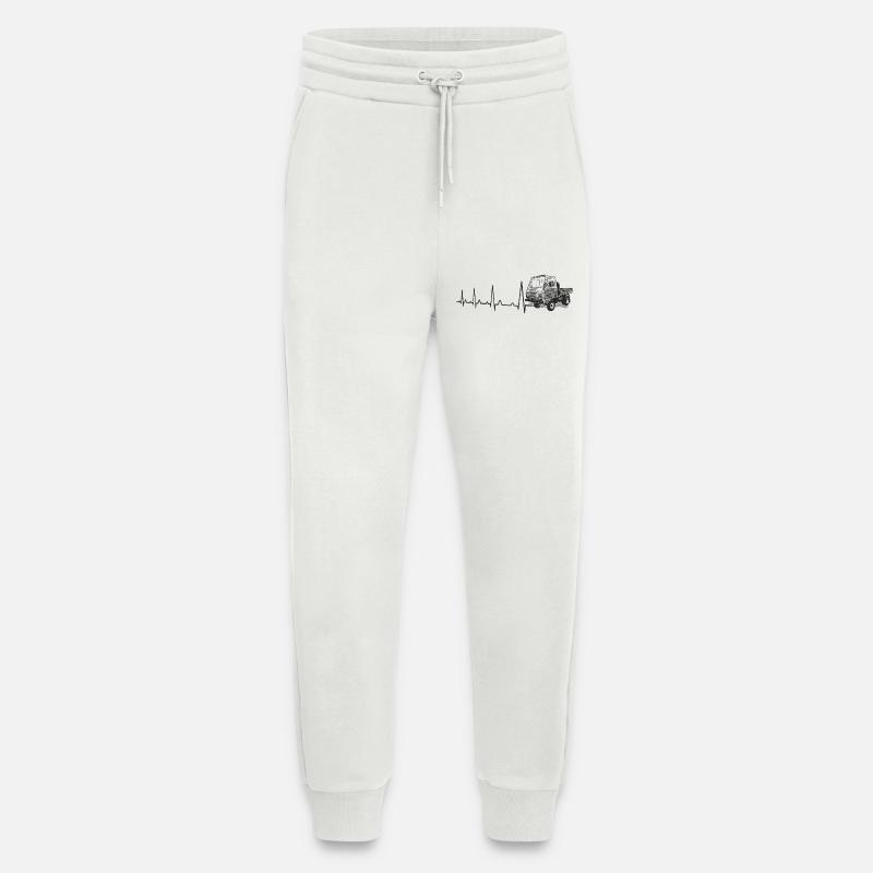 Herzschlag - Multicar M25 - Jogginghose - made by SPREAD - OFF WHITE