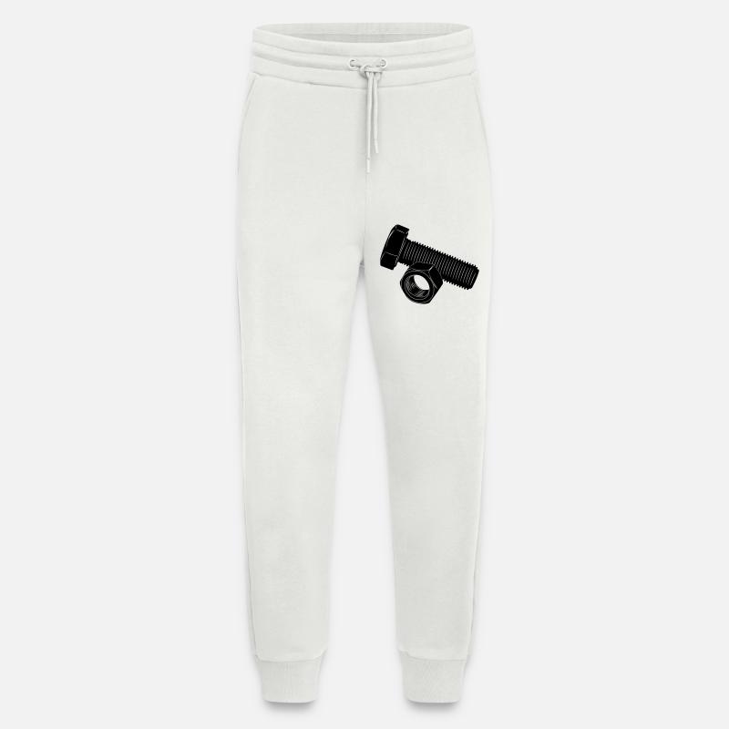 Schraube und Mutter - Jogginghose - made by SPREAD - OFF WHITE