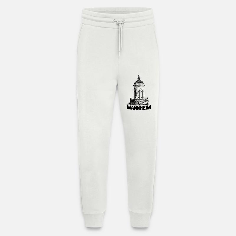Mannheimer Wasserturm Mannheim schwarz - Jogginghose - made by SPREAD - OFF WHITE