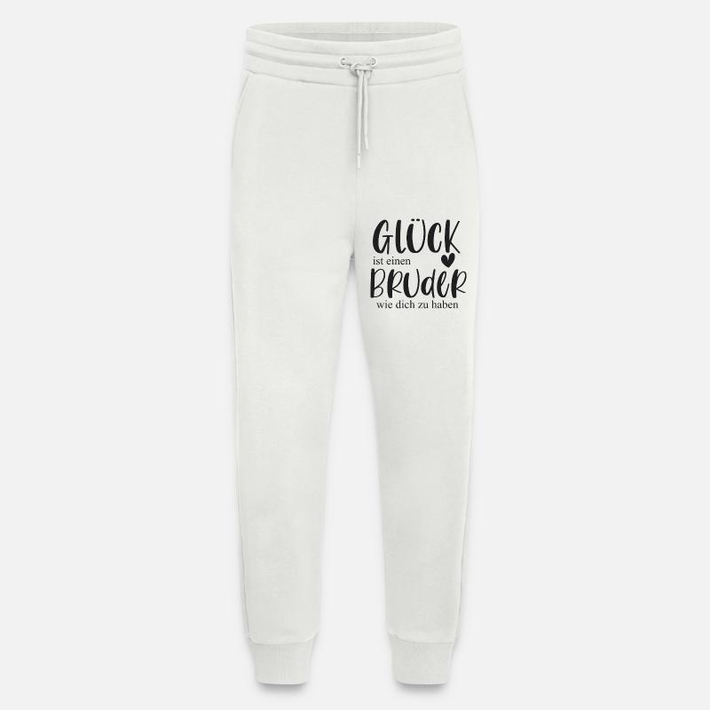 Bruder süßes Geschenk Bedanken - Jogginghose - made by SPREAD - OFF WHITE