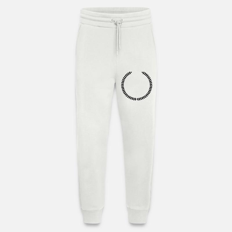 Lorbeerkranz - Jogginghose - made by SPREAD - OFF WHITE